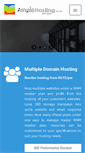 Mobile Screenshot of amplehosting.co.za